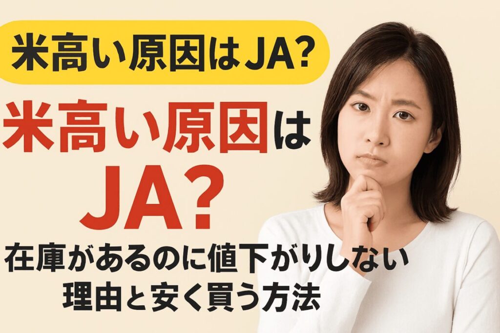 お米が高い理由と家計を守る工夫【主婦目線で解説】