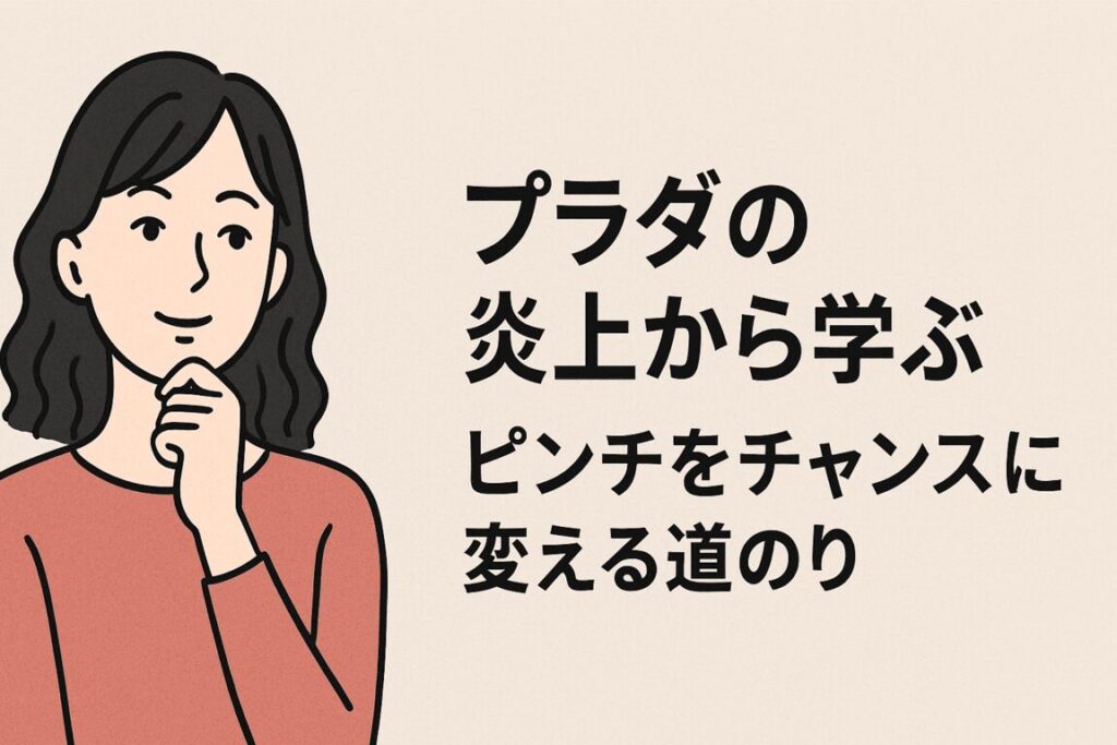 プラダの炎上から学ぶ✨ピンチをチャンスに変える