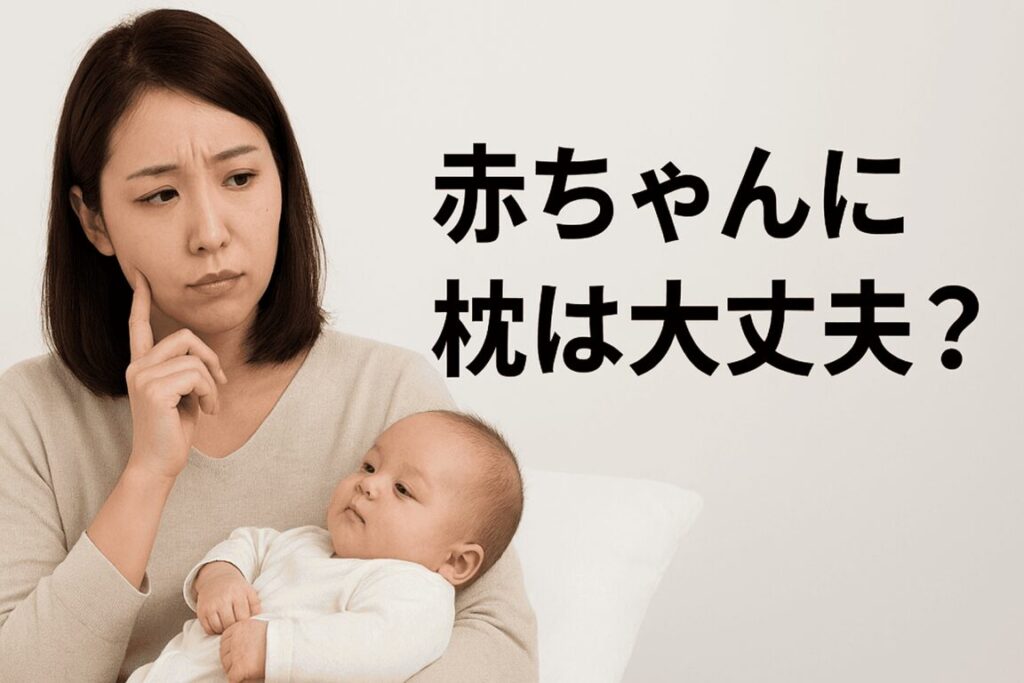 赤ちゃんに枕は大丈夫