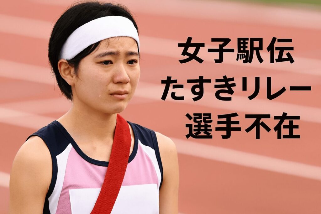 【全国女子駅伝】益塚稀選手の姿がない!?前代未聞のたすき渡しハプニングの真相と教訓