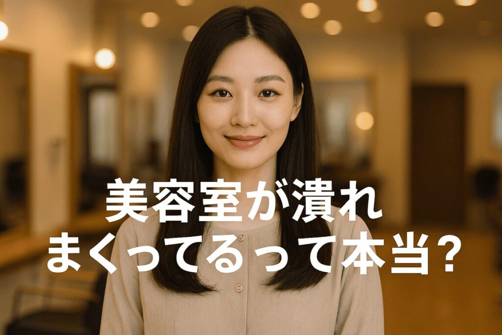 美容室が潰れまくってるって本当？実は生き残ってるお店はむしろ伸びてるらしい【2026年最新】