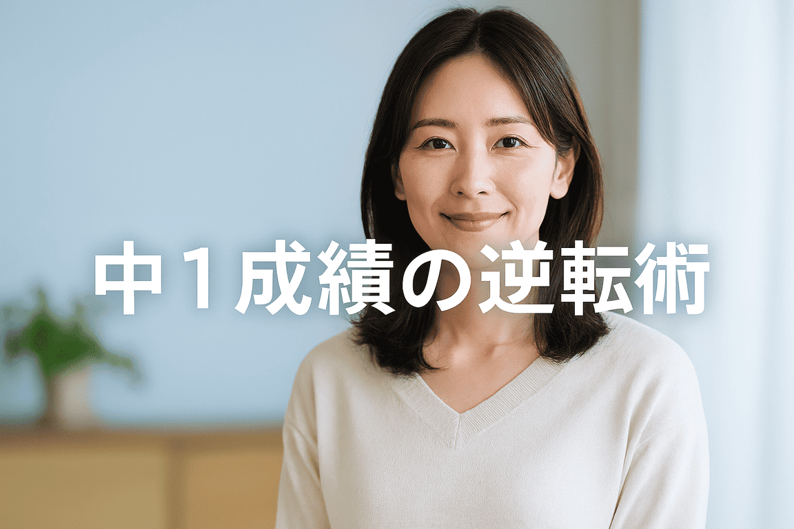 【衝撃】中1娘が250点以下→次のテストで30点UP！塾ナシでやったこと全部話す