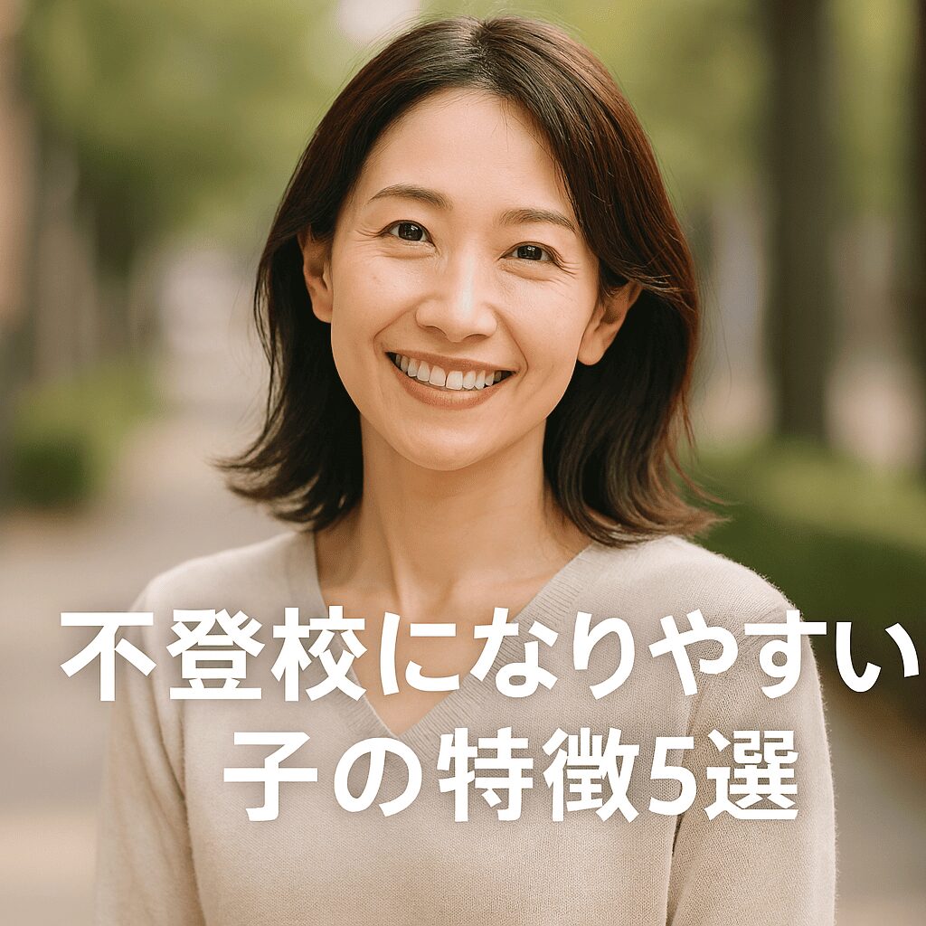 不登校になりやすい子の特徴5選｜親が気づける心のサインと今すぐできる対策【2026年最新】